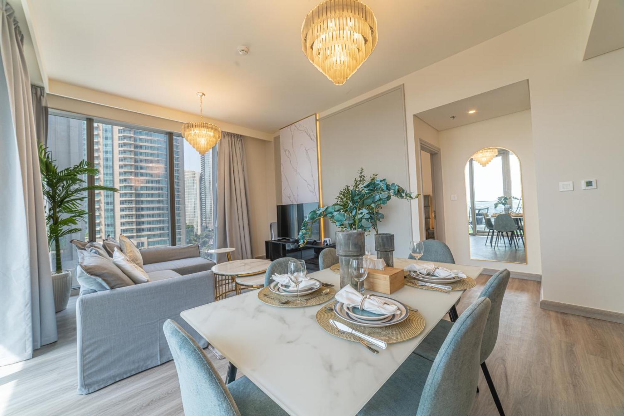 First Class 2Br With Full Dubai Boulevard View Экстерьер фото