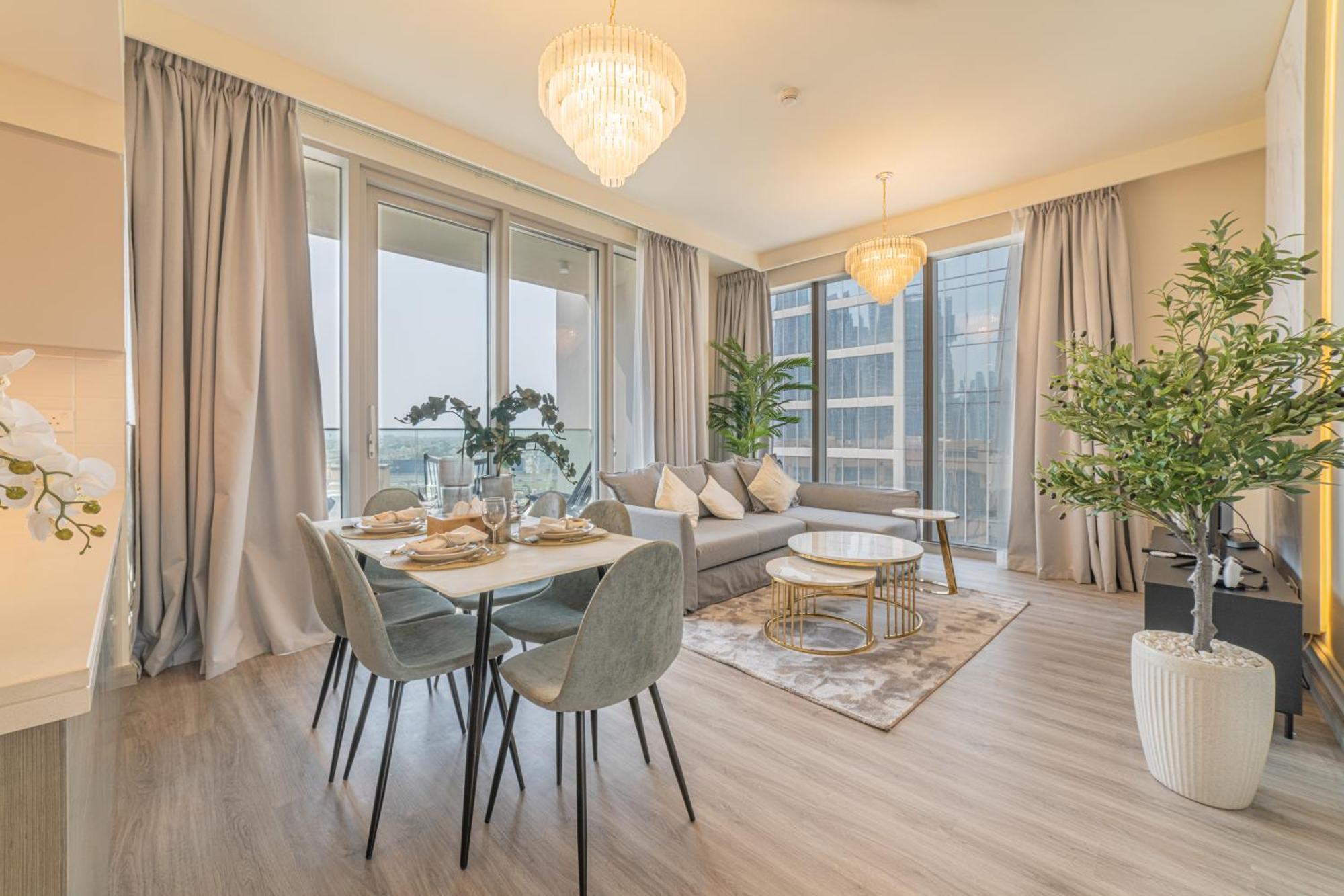 First Class 2Br With Full Dubai Boulevard View Экстерьер фото