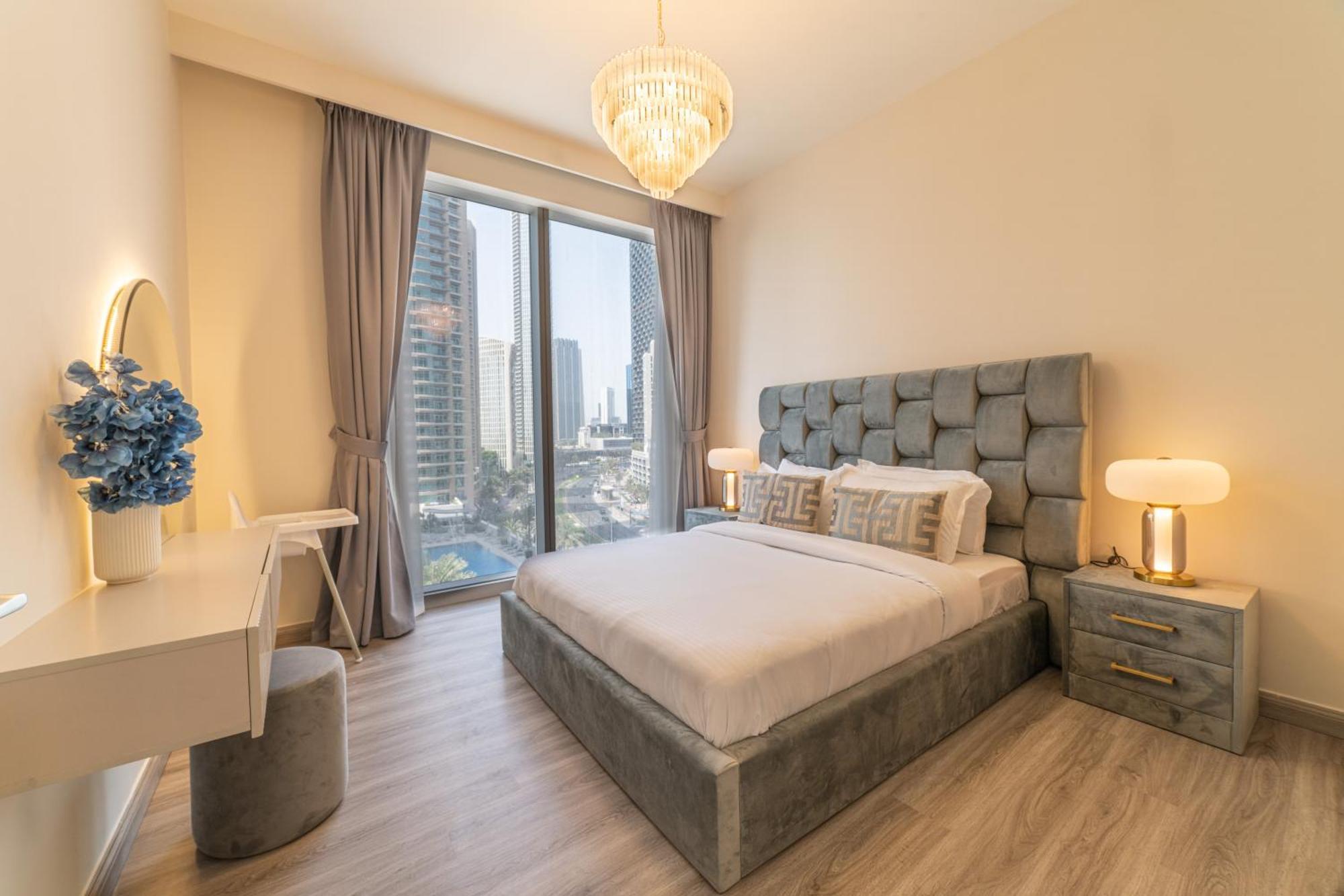 First Class 2Br With Full Dubai Boulevard View Экстерьер фото